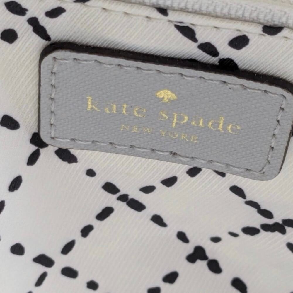 Kate Spade New York Newbury Lane Felix Small Leather Satchel - Grey - Picture 9 of 10